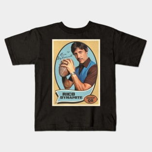 Uncle Rico Dynamite Football Trading Card Kids T-Shirt